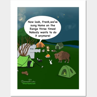 Enormously Funny Cartoons Campfire Songs Posters and Art